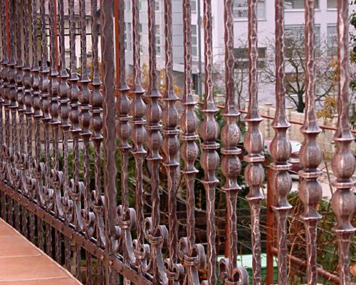 Custom Steel Balcony Railings