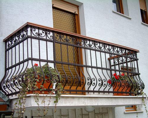 Custom Unique Steel Balcony