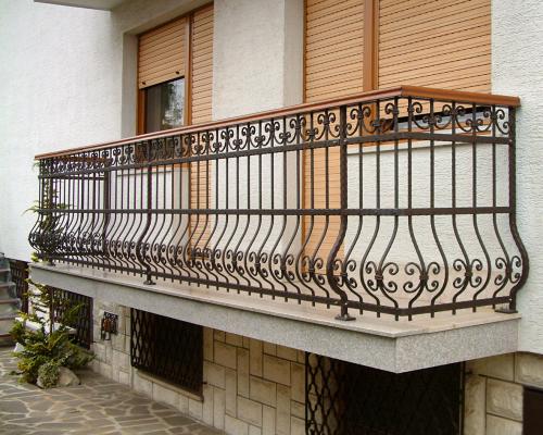 Custom Unique Steel Balcony