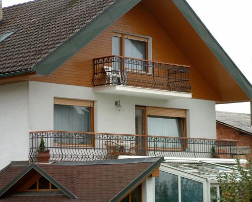 Custom Unique Steel Balcony