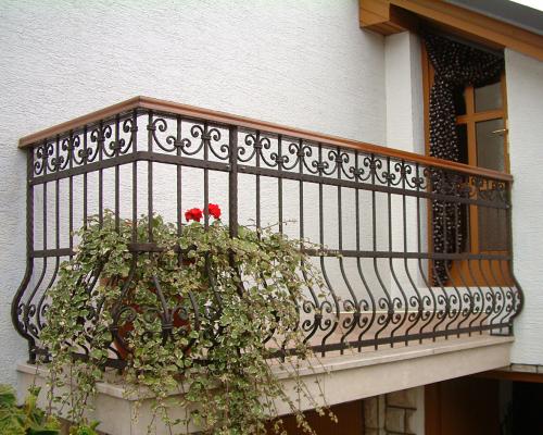 Custom Unique Steel Balcony