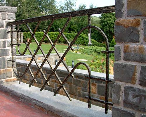 Custom balcony railings