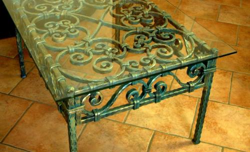 Forged Iron Table 