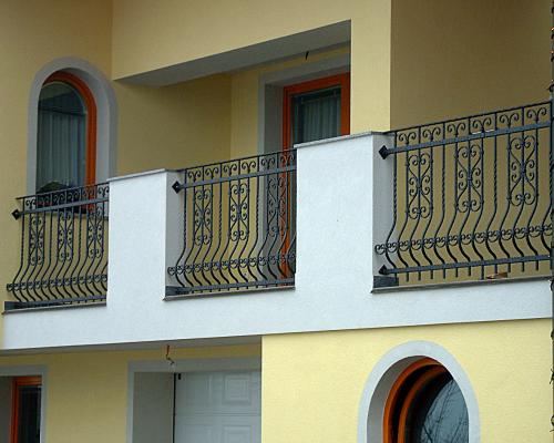 Forged steel custom railings