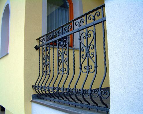 Forged steel custom railings