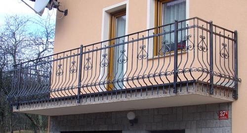 Forged Steel Balcony Railings