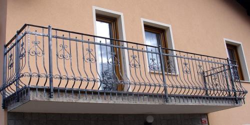 Forged Steel Balcony Railings