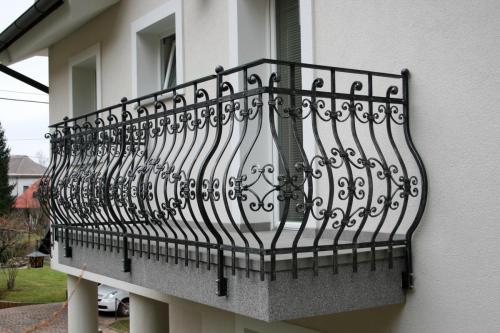 Forged Custom Steel Balcony Railings