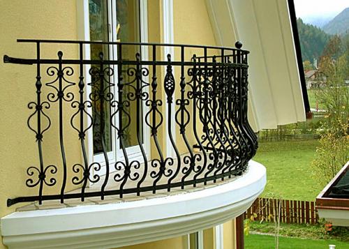 Forged Steel Balcony Railings
