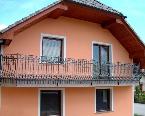 Forged iron balcony