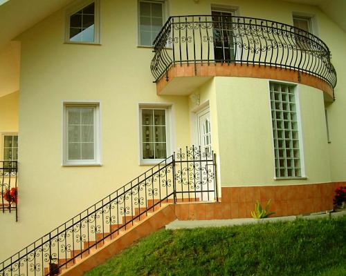 Iron fence balcony