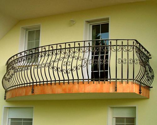 Iron fence balcony