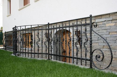 Forged Balcony Railing