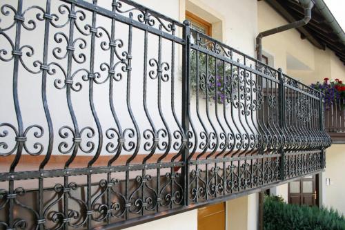 Custom steel railing