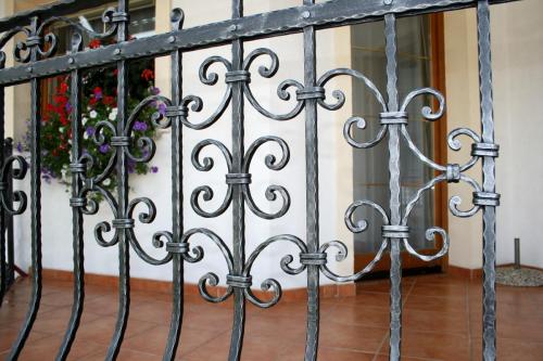 Custom steel railing