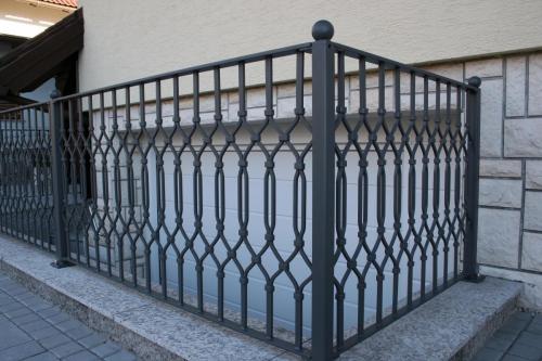 Forged Steel Balcony Railings