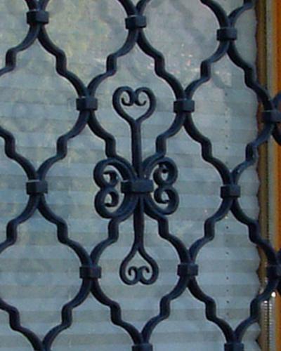 Unique Forged Iron Window Grids