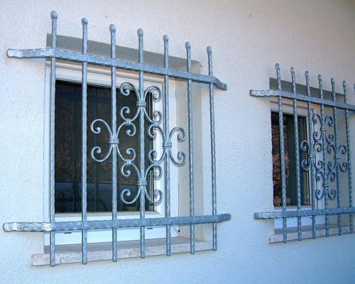 Custom Window Steel Grid