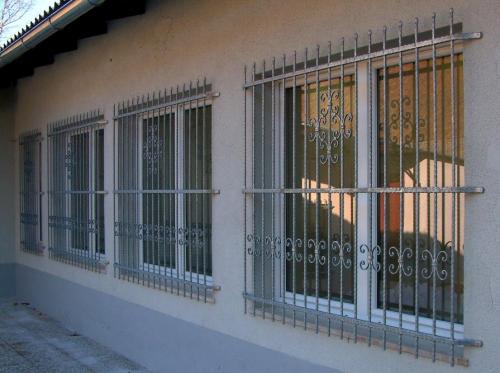 Custom Window Steel Grid