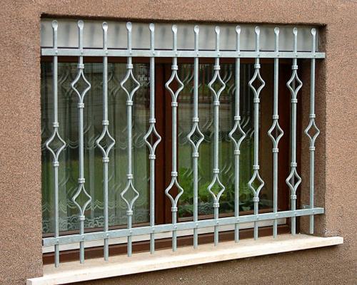 Window Steel Grid