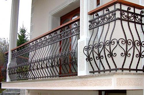 Forged Steel Balcony Railing