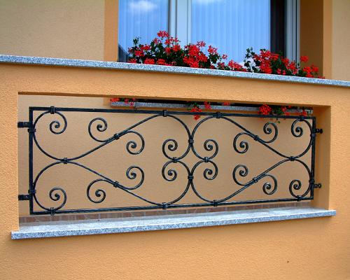 Forged steel custom railings