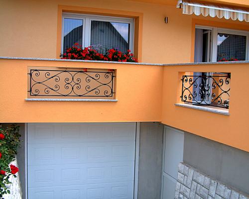 Forged steel custom railings