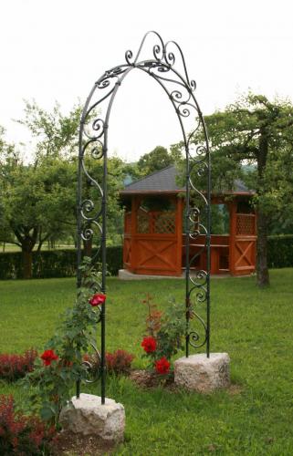 Custom Forged Garden Arch 