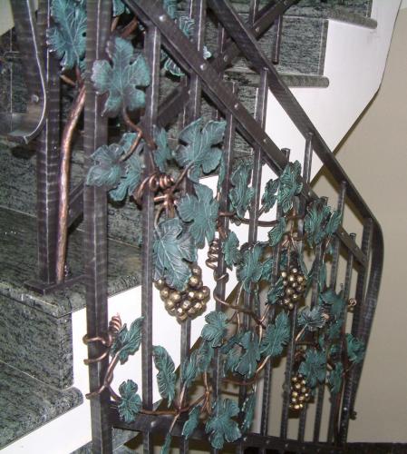 Forged Steel Stairway Railings