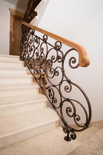 Unique Forged Stairway Railings