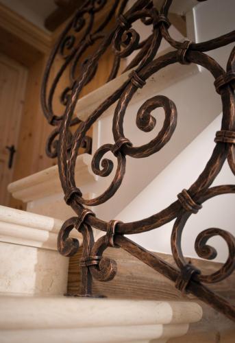 Unique Forged Stairway Railings