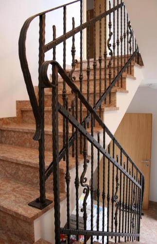 Custom Forged Stairway Railings