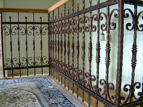 Custom Made Steel Stairway Railings