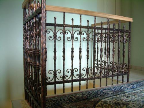 Custom Made Steel Stairway Railings