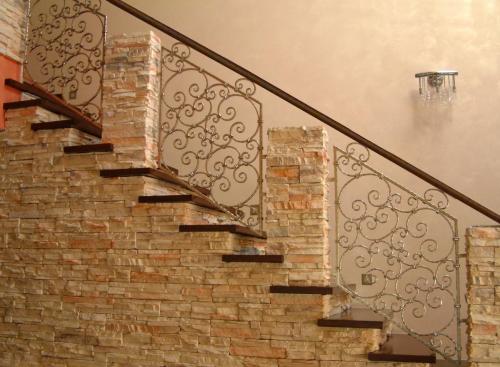 Forged Steel Stairway Railings For Sale