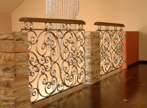 Forged Steel Stairway Railings For Sale