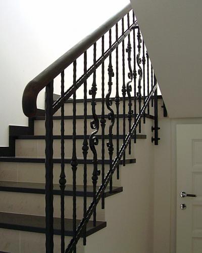 Hand Made Forged Steel Railings Custom