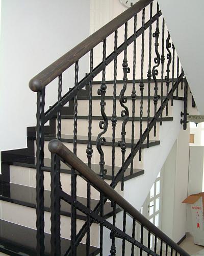 Hand Made Forged Steel Railings Custom