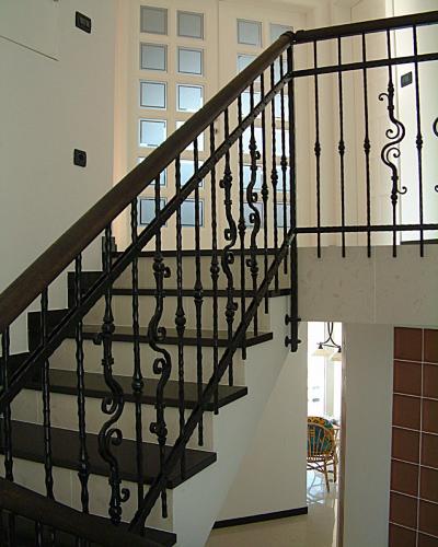 Hand Made Forged Steel Railings Custom