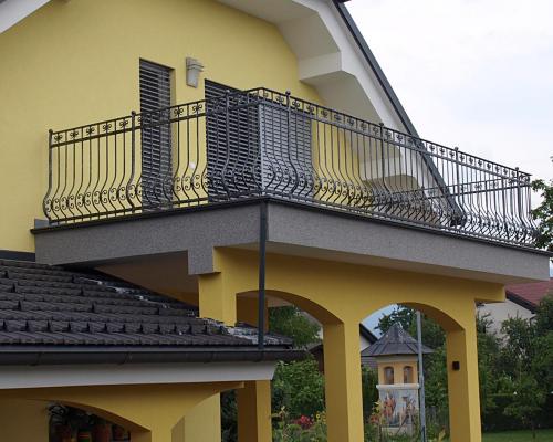 Forged Steel Balcony Railings
