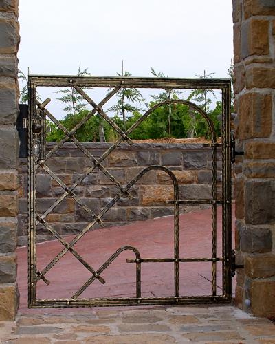 Forged Iron Gates