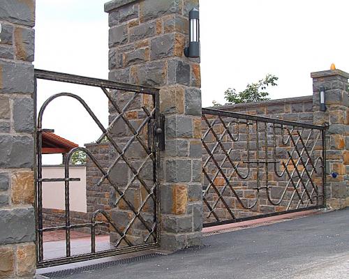 Forged Iron Gates