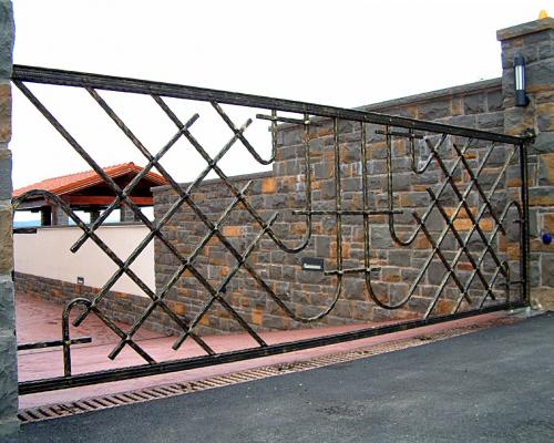 Forged Iron Gates