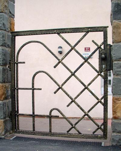 Forged Iron Gates