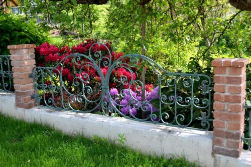 Forged Iron Garden Railing