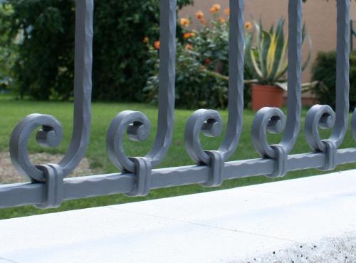 Iron Garden Railing