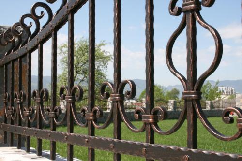 Unique Iron Garden Railing