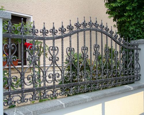 Luxury Iron Garden Railing