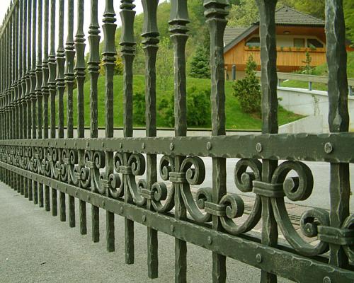 Forged Iron Gate