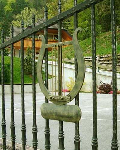 Forged Iron Gate